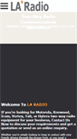 Mobile Screenshot of laradio.co.za